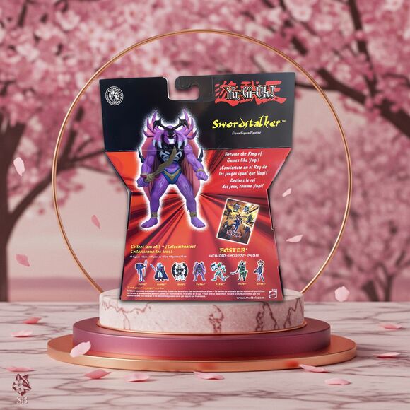 YuGiOh Swordstalker 6" Action Figure with Poster, RARE NIB 2002 Collectible - Picture 2 of 8